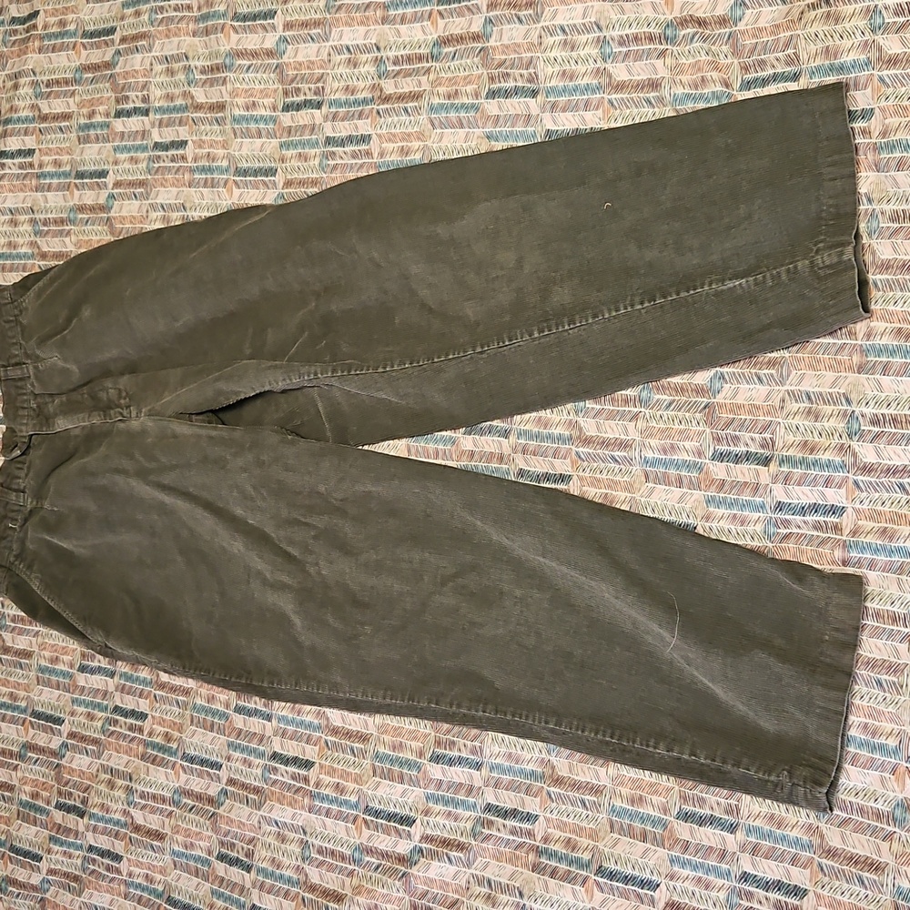 Northern Reflections Olive Green Corduroy Pants